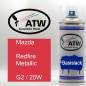 Preview: Mazda, Redfire Metallic, G2 / 25W: 400ml Sprühdose, von ATW Autoteile West.